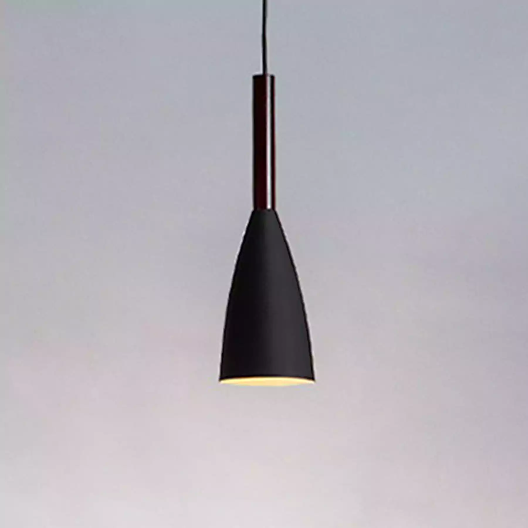 Drop Black Pendant Light